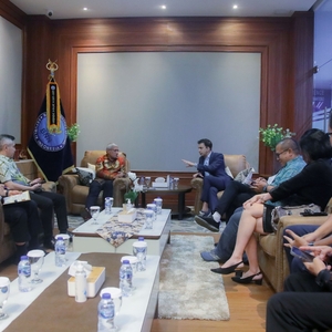 Audiensi BNN RI dengan MD Entertainment — foto 2