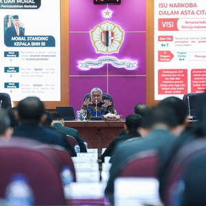 Kepala BNN RI Narsum Di Lemhanas RI